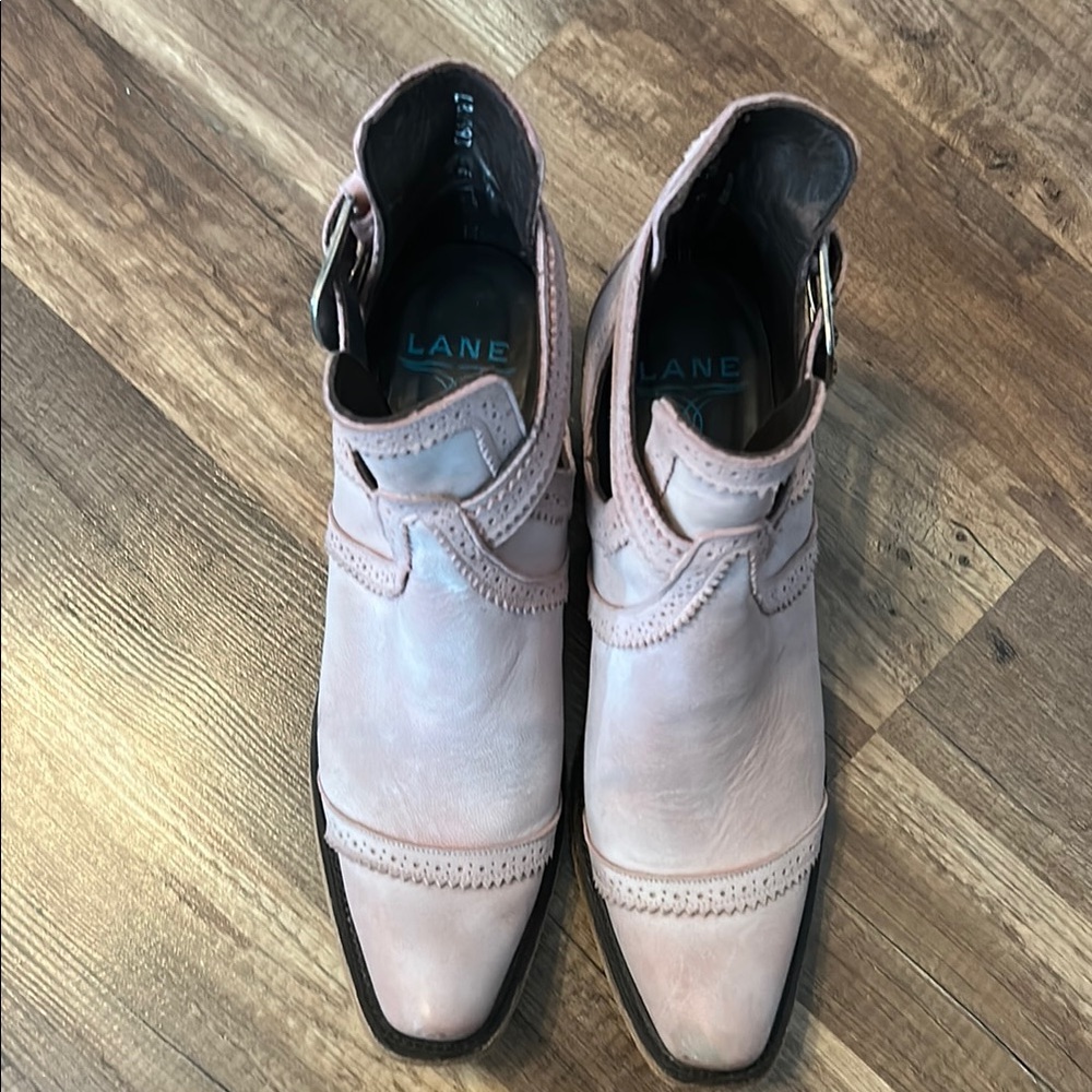 Lane Blush Cahoot Ankle Boots - Picture 5 of 5